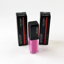 2 Shiseido LacquerInk Lip Shine 301 LILAC STROBE - Set Of 2 x 6mL / 0.2 Oz