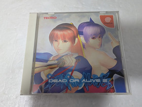 Dead or Alive 2 Dreamcast Sega DC Japan manual Obi