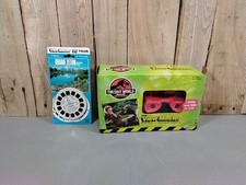 Jurassic Park The Lost World View Master 1997 3-D giocattolo vintage TYCO 3 rulli raro