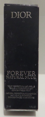 Dior Forever Natural Nude 24H Wear Perfection Foundation, Natural Nude   1 FL OZ