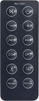 New Remote Control RC10A1 For Edifier B3 Bluetooth Sound bar Soundbar System