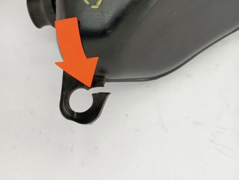 Depósito de fluido hidráulico MERCEDES SL500 SL550 R230 07 08 2007 2008 Foto 3 de 4