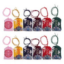  12 Pcs Good Luck Hanging Sachet, Colorful Lucky Amulet