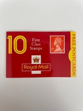 Window Non Value 10 x 1st Orange Elliptical, Free Postcards Tab and Back (Walsal