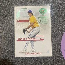 2025 Panini Prospect Edition #52 Chase Shores Green