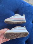 Converse Chuck Taylor All Star White Leather Sneaker Shoes Toddler 4c Great Cond — photo 3