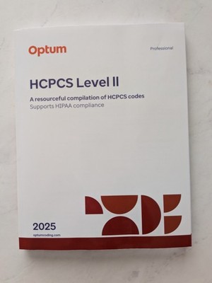 Optum 2025 HCPCS Level II Professional Book (Softbound)