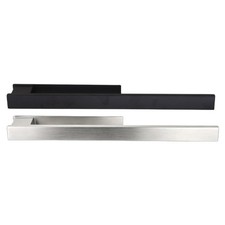 Stainless Steel Wall Mount Towel Bar Brushed Nickel Finish 39 x 5.5 x 5.5 cm