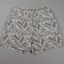 Chubbies Swim Trunks Men's Medium Shorts Palm Leaf Print 5.5 Inch Inseam