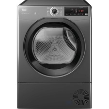 Hoover HRE H10N2TBER-80 H-DRY 350 Heat Pump Tumble Dryer 10 Kg Graphite A++