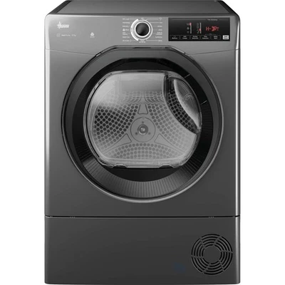 Hoover HRE H10N2TBER-80 H-DRY 350 Heat Pump Tumble Dryer 10 kg Graphite A++ - Image 1 of 4