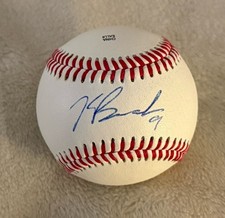 GEORGIA BULLDOGS KOLBY BRANCH HAND SIGNED BASEBALL W/COA