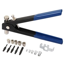 86 Pcs Rivet Nut Tool Kit Hand Riveter Set with M3/M4/M5/M6/M8 Threaded Rivet...