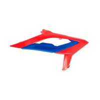 Seitenpaneele FüR Radiator Polisport Blau/Rot FüR Motorrad Ersatzteile ZubehöR