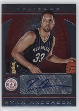 2013-14 Totally Certified Signatures Red 2/10 Ryan Anderson #90 Auto g2u