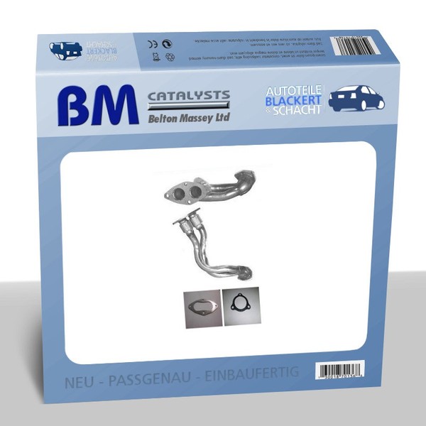 BM Auspuff Hosenrohr + Dichtungen für Vw/Seat Sharan + Alhambra 2.0 1995-2010-image