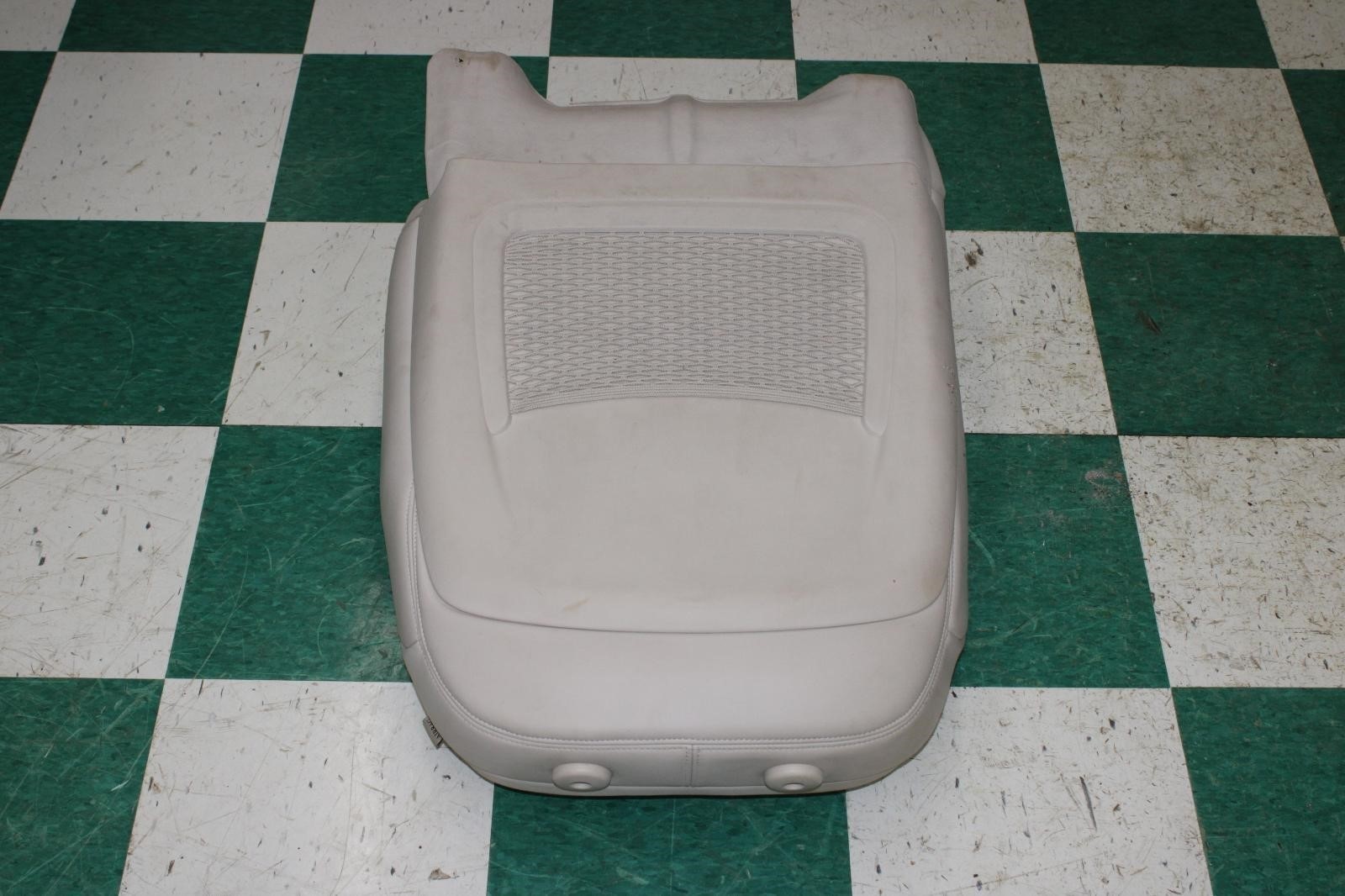 14-17 Ghibli Sabbia Tan Leather Front Passenger Seat Upper Cushion Backrest RH