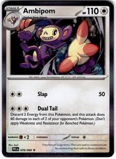 Pokemon Ambipom Phantasmal Flames 79/94 Normal Holo Near Mint English