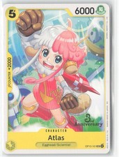 Atlas OP13-101 3rd Anniversary Tournament Stamp Cards NM