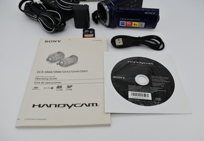 Sony Handycam DCR-SX44 Digital Video Camera Camcorder 60x Zoom