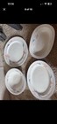 Avonlea Floral Ceramic Dinner Set White Pink Blue Plates Mugs Platter — photo 3