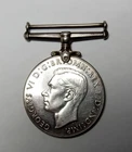 Sterling Silver UK The Defense Military Medal 1939-1945 WW2, Canada