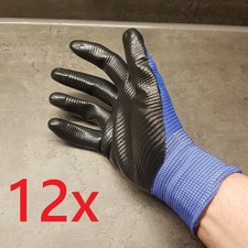 12 Paar Handschuhe Nitril ALLSTAR AQUA cat 2 ...