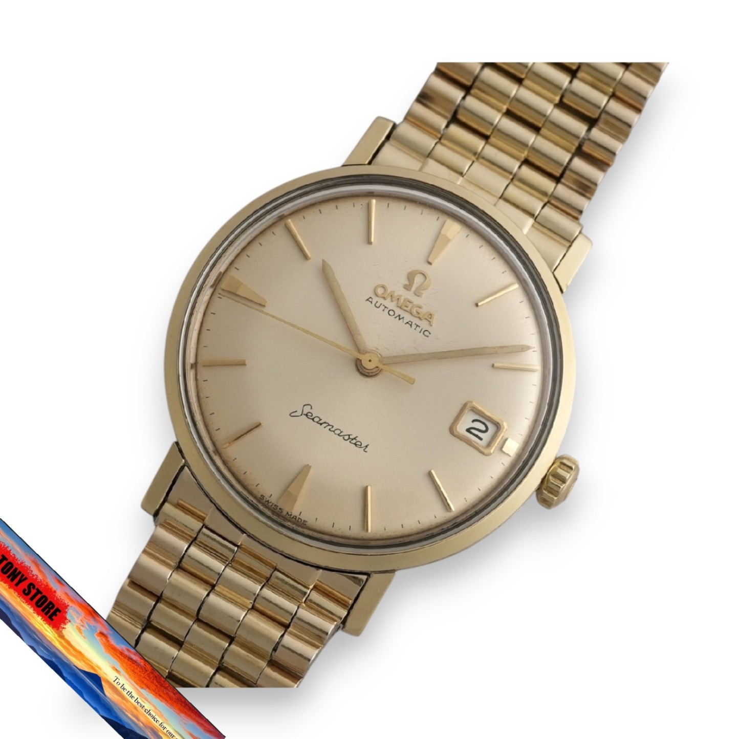 Omega Seamaster CAL 562 Date Overhauled