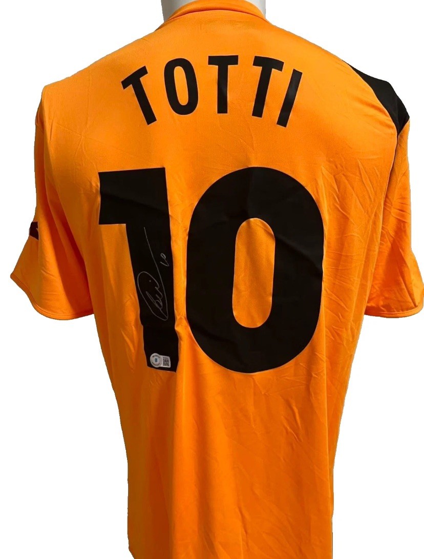 Francesco Totti Signed Autographed AS Roma 2005/06 Third Jersey