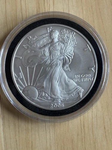 2006 American Silver Eagle 1oz/.999 Fine Silver Coin Uncirculated