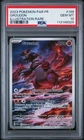 Carte Pokemon FR Groudon 199/182 AR EV4 Faille Paradoxe PSA 10