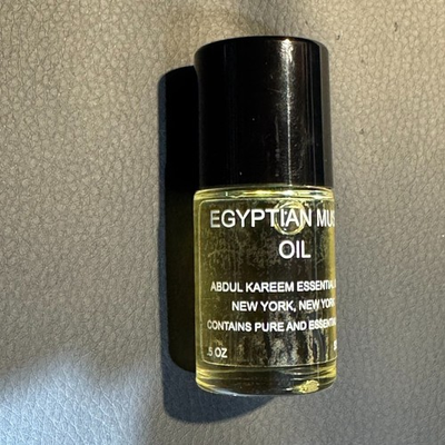 #ad Abdul Kareem Egyptian Musk Perfume Oil 0.5 oz Discontinued Vintage NOS $42.99