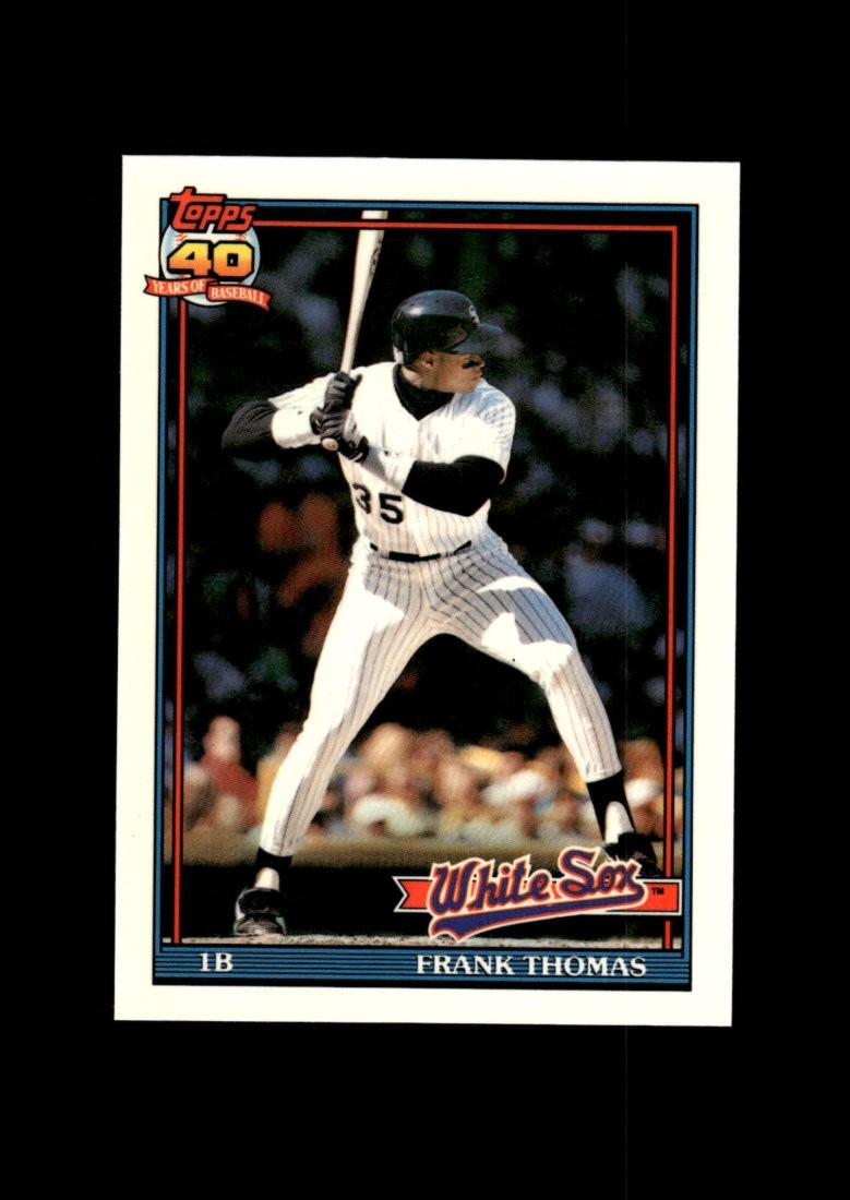 1991 Topps Tiffany: # 79 Frank Thomas NM-MT OR BETTER