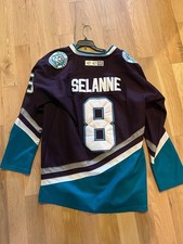 hockey jersey anaheim ducks Teemu Selanne