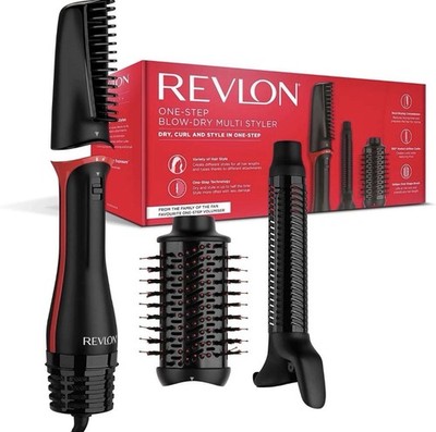 Revlon One-Step Haartrockner & Multi-Styler 3-in-1-Tool - (Abnehmbarer Kopf,