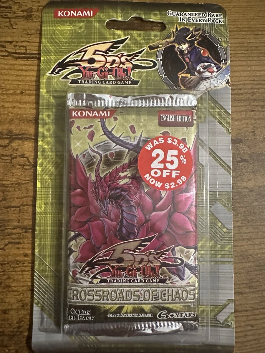 Konami Yu-Gi-Oh! TCG Crossroads of Chaos Sealed Collectible Card