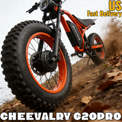 #ad 6000W 20#x27;#x27;E Mountainbike 52V 32AH Dual Motor E Motorcycle 40MPH CHEEVALRY G20PRO $1399.00