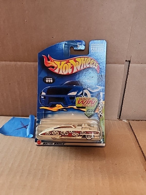 Hot Wheels 2002 Grave Rave Series #99 Evil Twin White