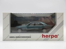 1/43 Herpa Mercedes-Benz 600 SEL beryll 2 tone green/gray Minicar