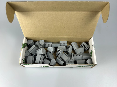 Wago 806-105 - Open Box of 35 - 5 Pole 10 Conductor 5mm 10A 45° PCB Terminal