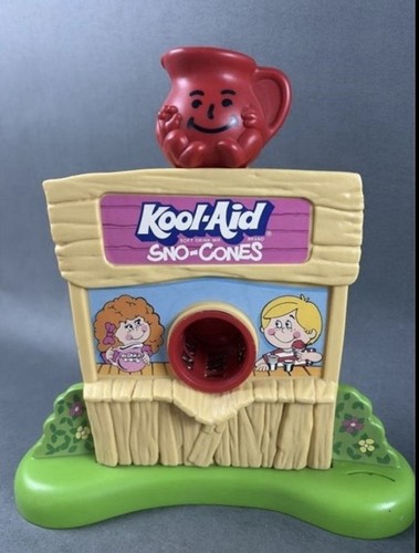Vintage 1985 Kool-aid Sno-Cones Slushie Maker Toy Plastic Collectible