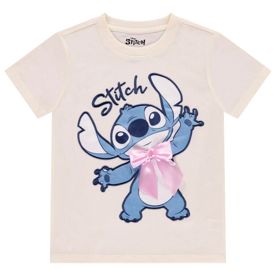 Camiseta Disney Lilo and Stitch Niñas Manga Corta - Puntada Niñas Camiseta Tallas... Foto 2 de 4