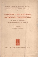 Utopisti e riformatori sociali del Cinquecento - AA.VV. [1941]