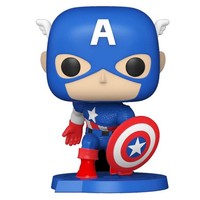 Funko Pop! Comic Covers Captain America #04 | Marvel Avengers Figur 27 9,5 Cm