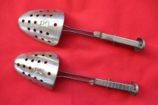 PAIR OF VINTAGE METAL ADJUSTABLE SHOE STRETCHERS