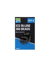 Preston ICS In-Line 360 Beads 6pcs Quick Leas...
