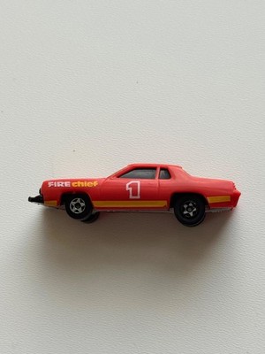 Matchbox / Kidco 1983 Burnin Key Car - Fire Chief mit Schlüssel