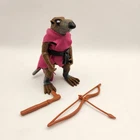 TMNT Splinter Figure 1988 Playmates Robe Bow Cane Teenage Mutant Ninja Turtles