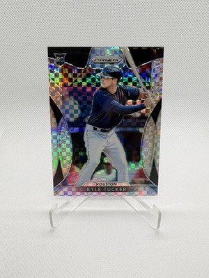 2019 Panini Prizm - Tier II Kyle Tucker #141 Power Plaid Prizm /75 (RC)
