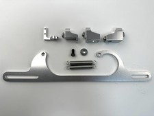 Throttle Cable Bracket For Holley 4150 4160 Series Adjustable Aluminum Silver